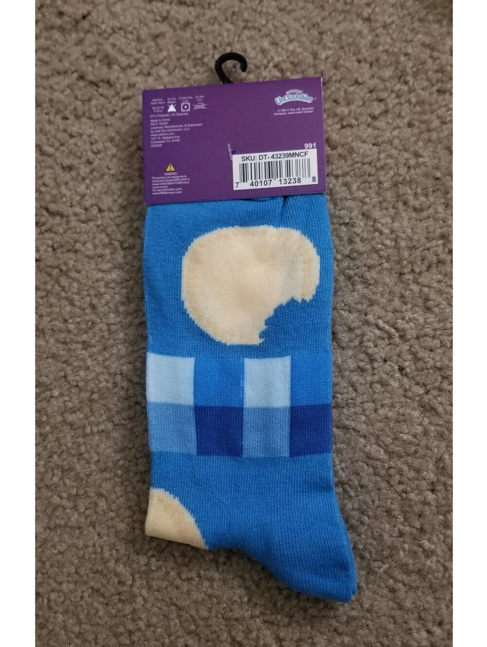 Smucker's Uncrustables Men's Crew Socks